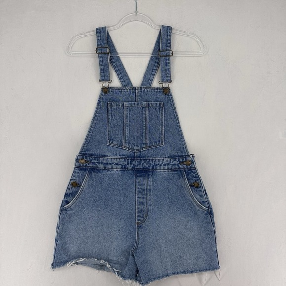 ROLLA'S Pants - Rolla's Original High Rise Cutoff Short Overalls Denim Jean Women's Size Small